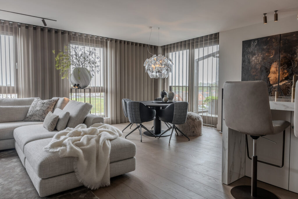 Interieuradvies Penthouse Barendrecht Henge Design On Stock Leolux maatwerk Van der Donk interieur