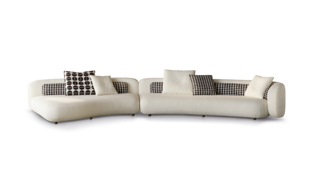 Minotti Bezier bank product foto