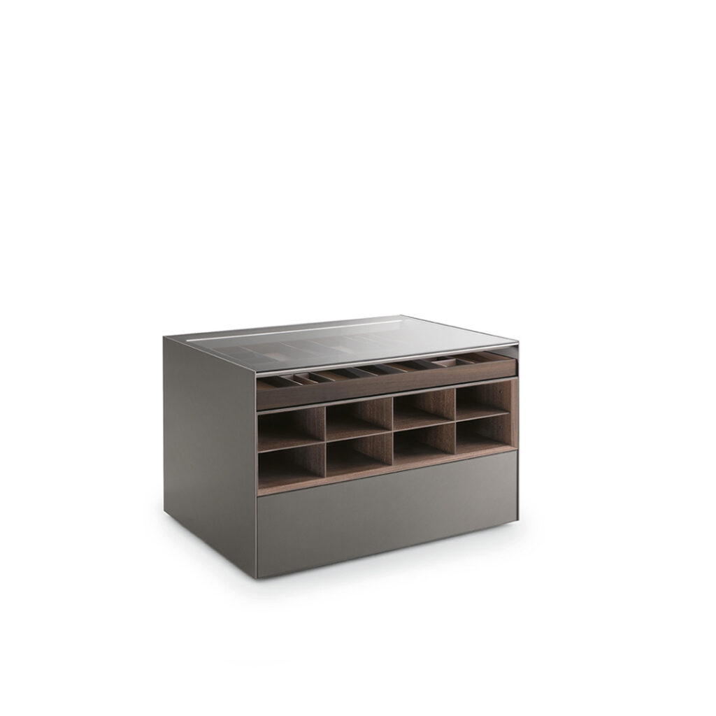 Rimadesio Altair vrijstaand kastmeubel eiland productfoto
