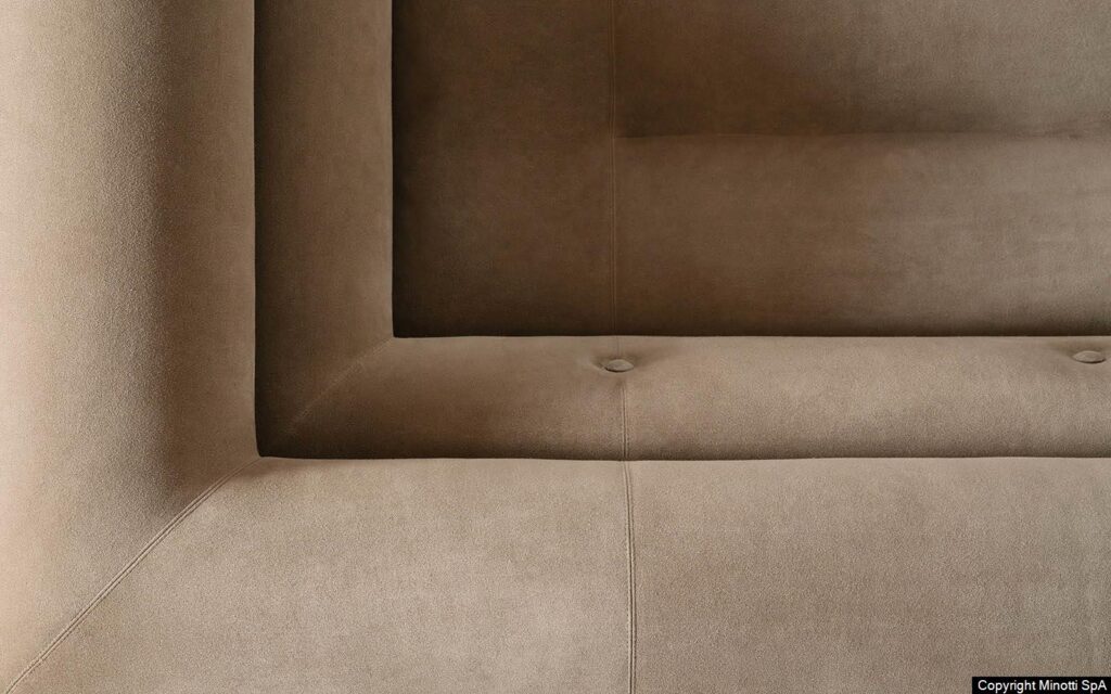 Mintotti Coupe bank Giampiero Tagliaferri interieur detail bekleding