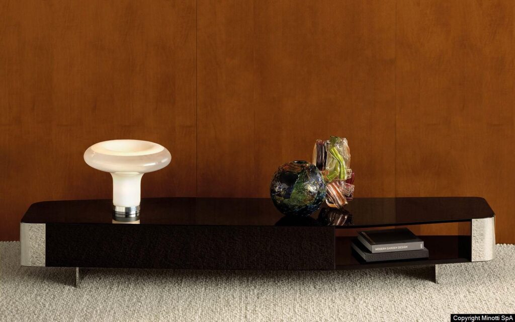Minotti Diagramma sideboard interieur sfeerfoto vooraanzicht