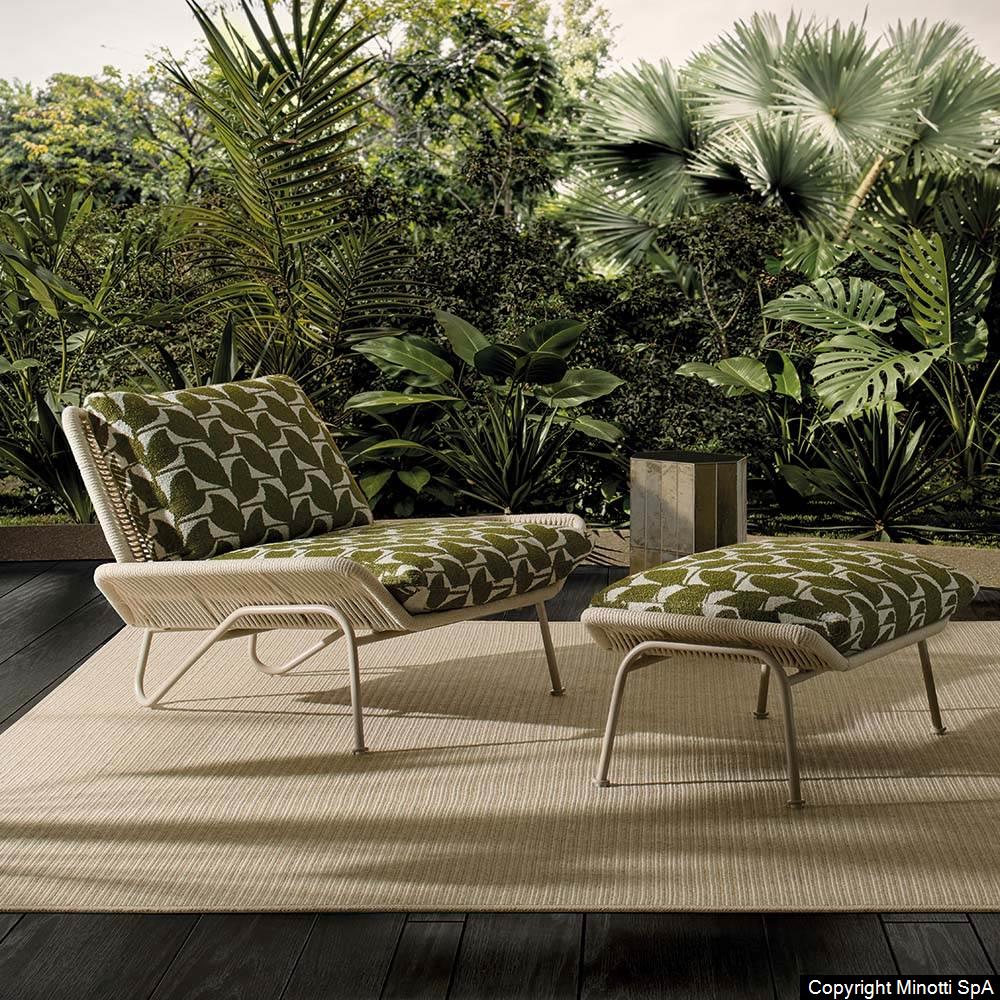 Minotti Emmi Cord fauteuil outdoor
