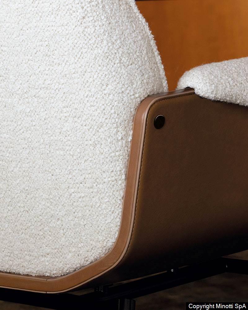 Minotti Laurel dining Giampiero Tagliaferri detail