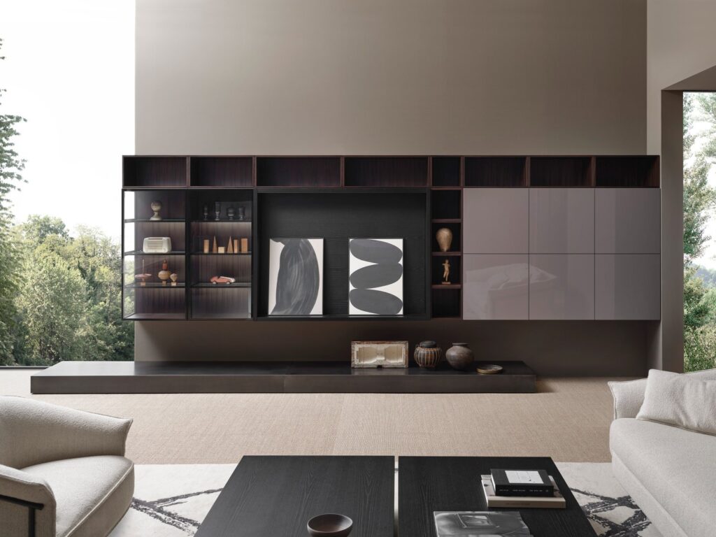 Porro Modern interieur sfeerfoto kastenwand