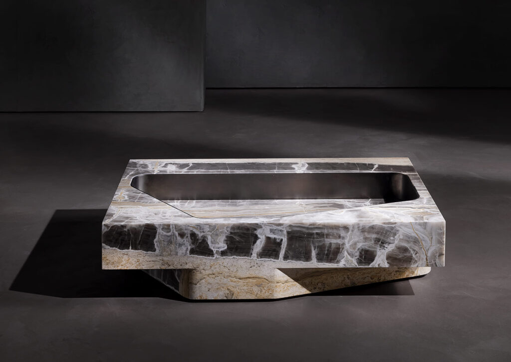 Henge Bento productfoto natuursteen salontafel