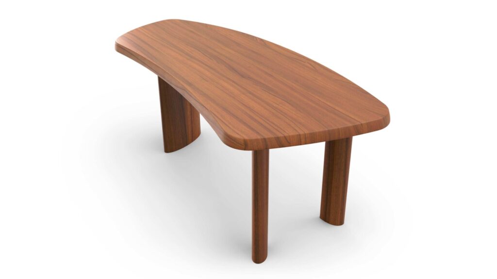 Cassina Petit bureau en forme libre