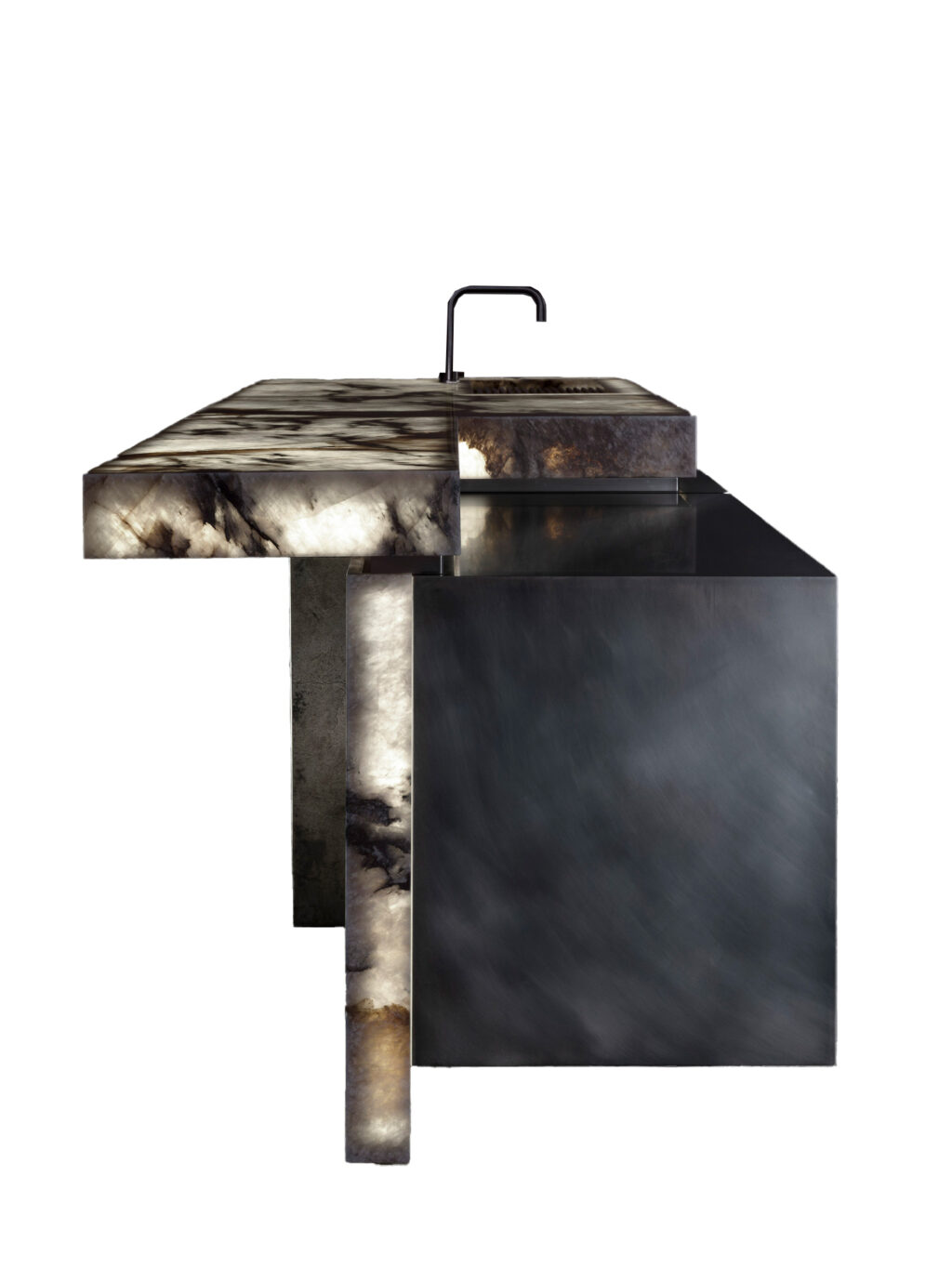 Henge Air Bar productfoto keuken natuursteen