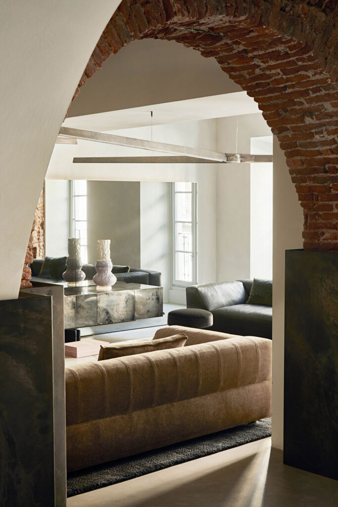 Henge Cohiba bank leder sfeer foto interieur