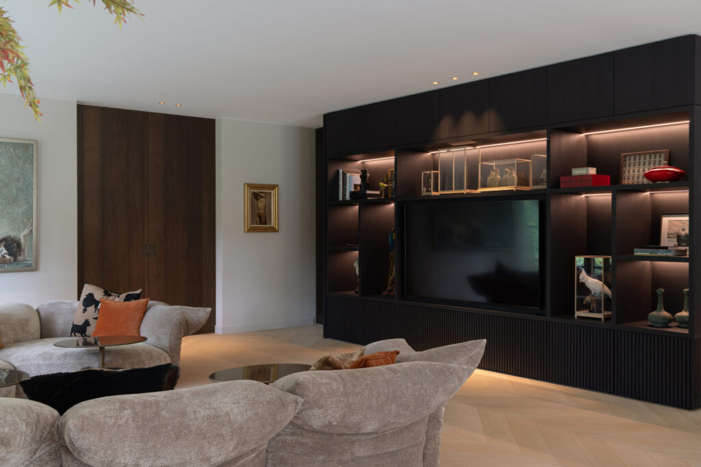 Interieuradvies Gooische Villa Van der Donk interieur Edra Standard sofa living