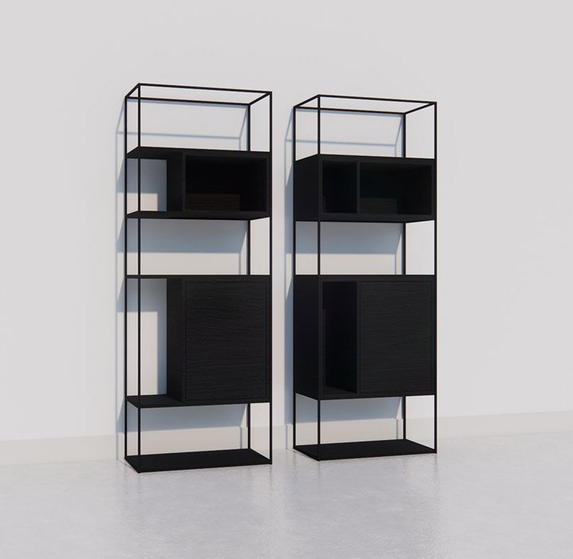 Van Beek Cubic kast maatwerk productfoto op wit