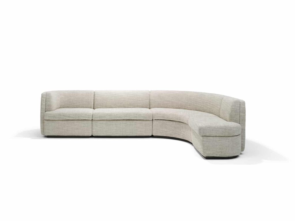 Linteloo Blend sofa productfoto op wit lichte bekleding eetbank