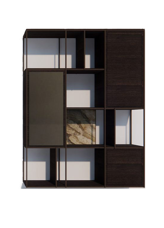 Van Beek Cubic serie kast product foto