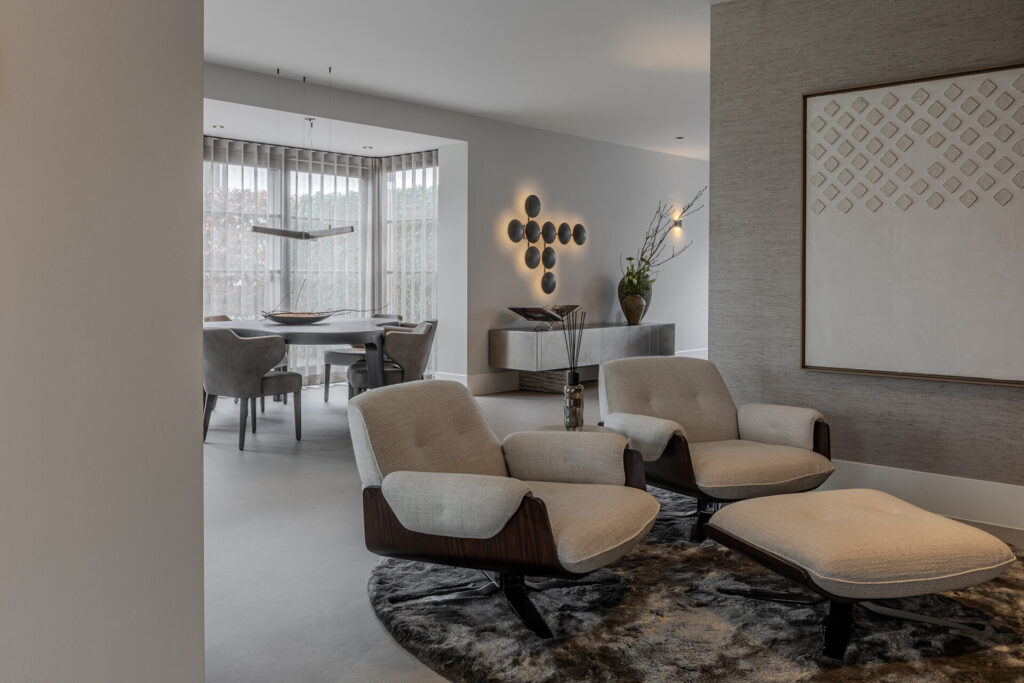 Interieuradvies Gorinchem Minotti zitje bij Porro Load-it wand