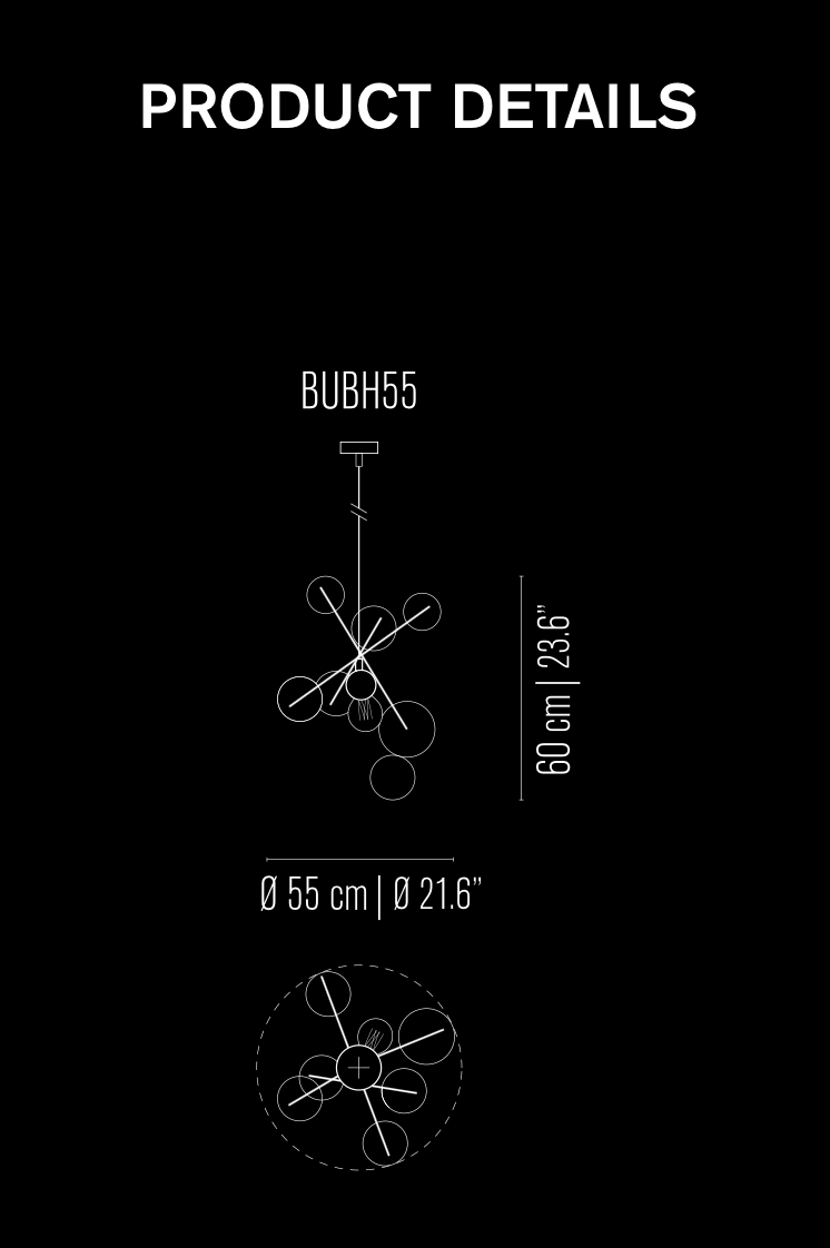 Brand van Egmond Bubbles afmetingen