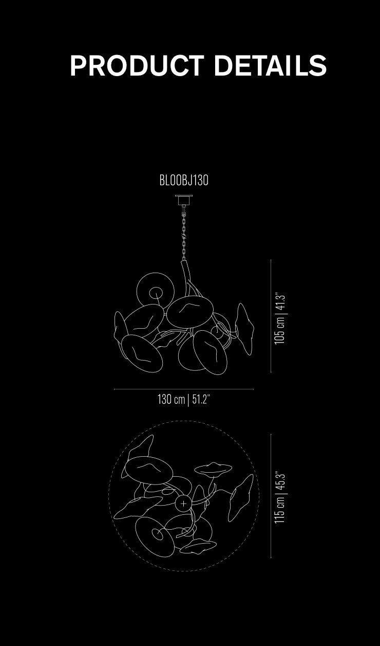 Brand van Egmond Blossom afmetingen