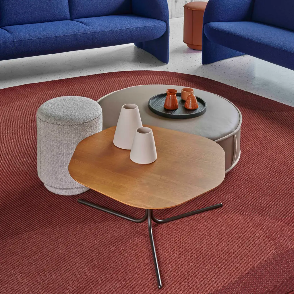 Leolux Bolmin poef interieur sfeerfoto