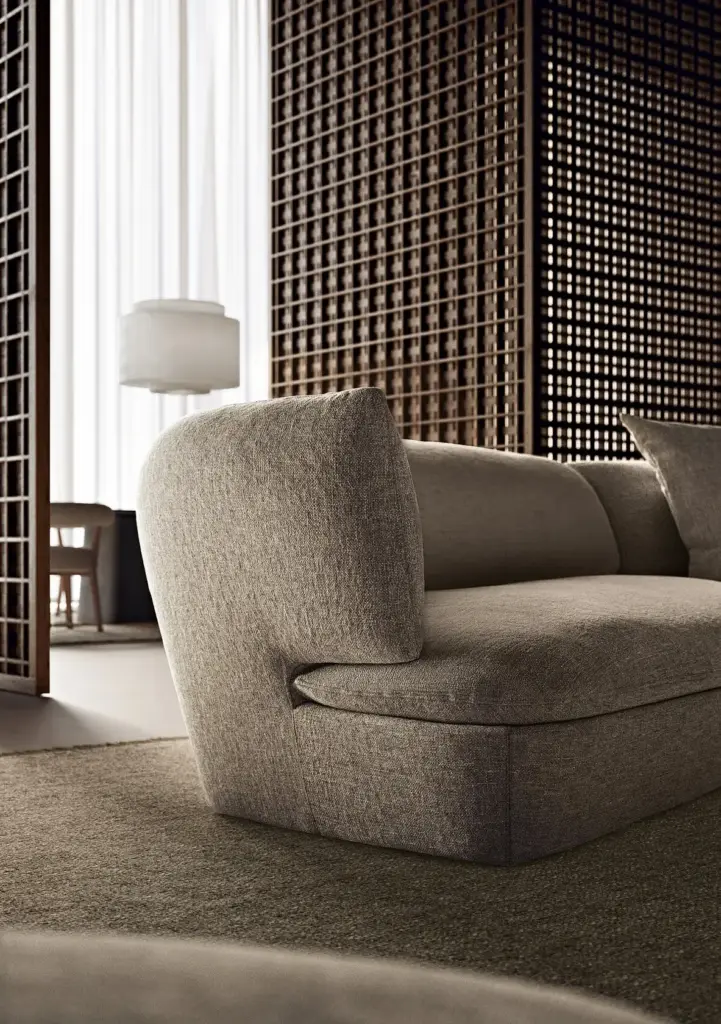 Flexform Quincy bank interieur sfeerfoto