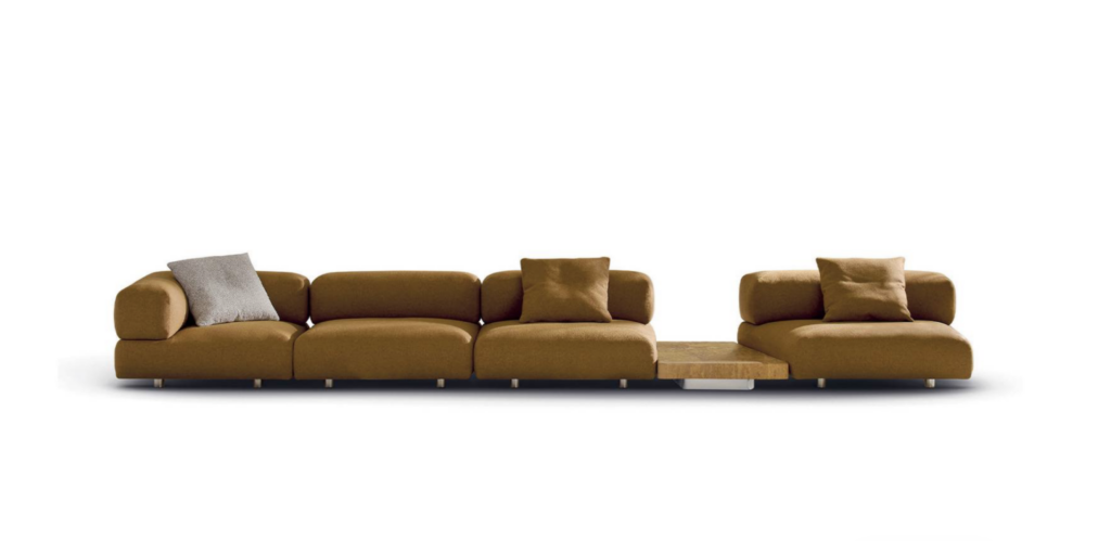 Minotti Orion outdoor bank productfoto