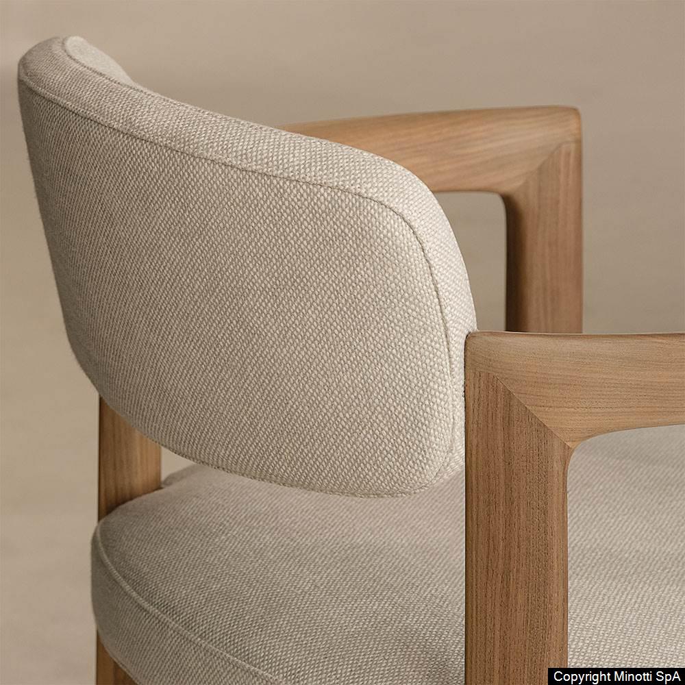 Minotti Giulietta eetkamerstoel Van der Donk Interieur, ontwerp Inoda+Sveje voor Minotti 2026.
