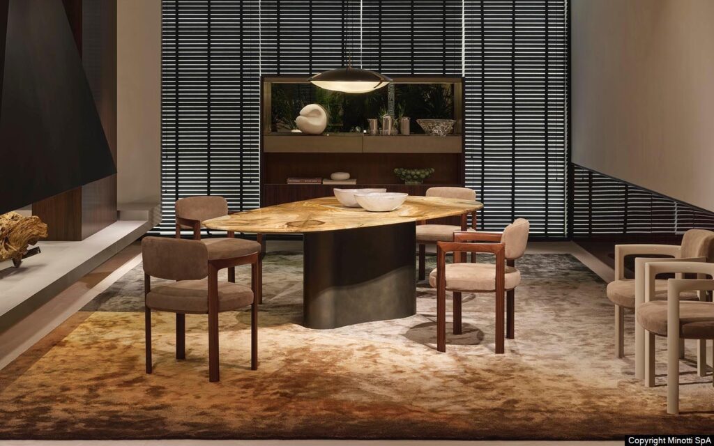 Minotti Nuvole tapijt Van der Donk Interieur, onderdeel van de 2026 collectie.