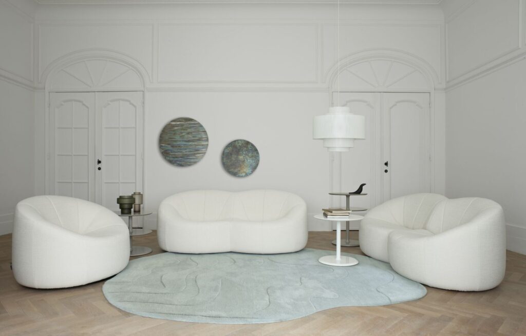 Ligne Roset Pumpkin Armchair interieur sfeerfoto