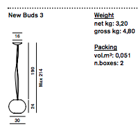 Foscarini New Buds 3