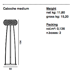 Foscarini Caboche vloerlamp 