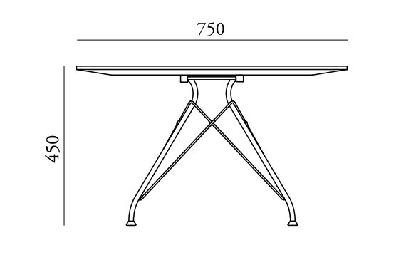 Overgaard & Dyrman Wire tafel