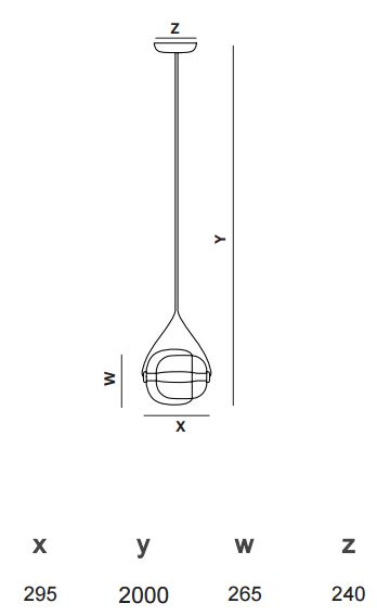 afmetingen Brokis Capsula