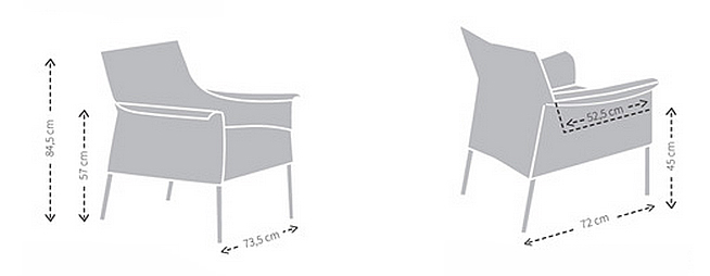 afmetingen designonstock limec fauteuil