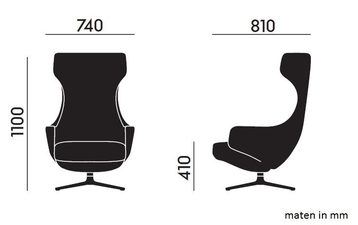 Afmetingen vitra grand repos